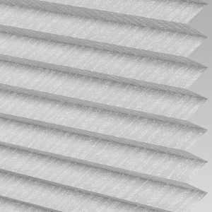 Style Studio Ribbons asc Micro Silver Pleated Blind