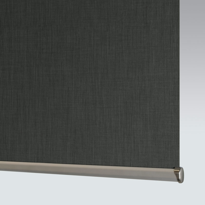 Style Studio Issac Blackout Charcoal Roller Blind